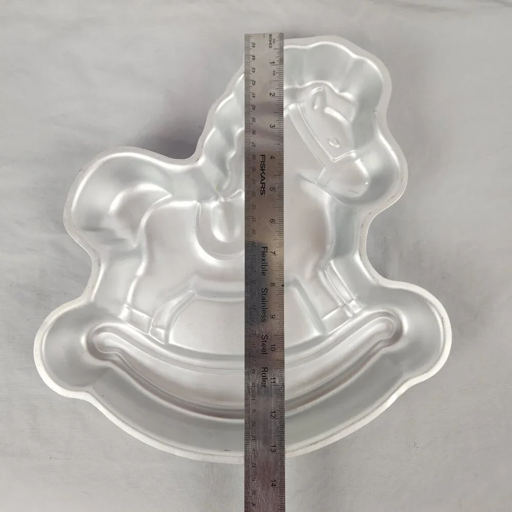 Vintage 1984 Rocking Horse Carousel Wilton Cake Pan 2105-2388